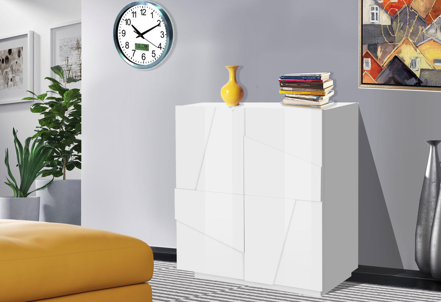 Credenza PING 80 cm 2 ante battenti