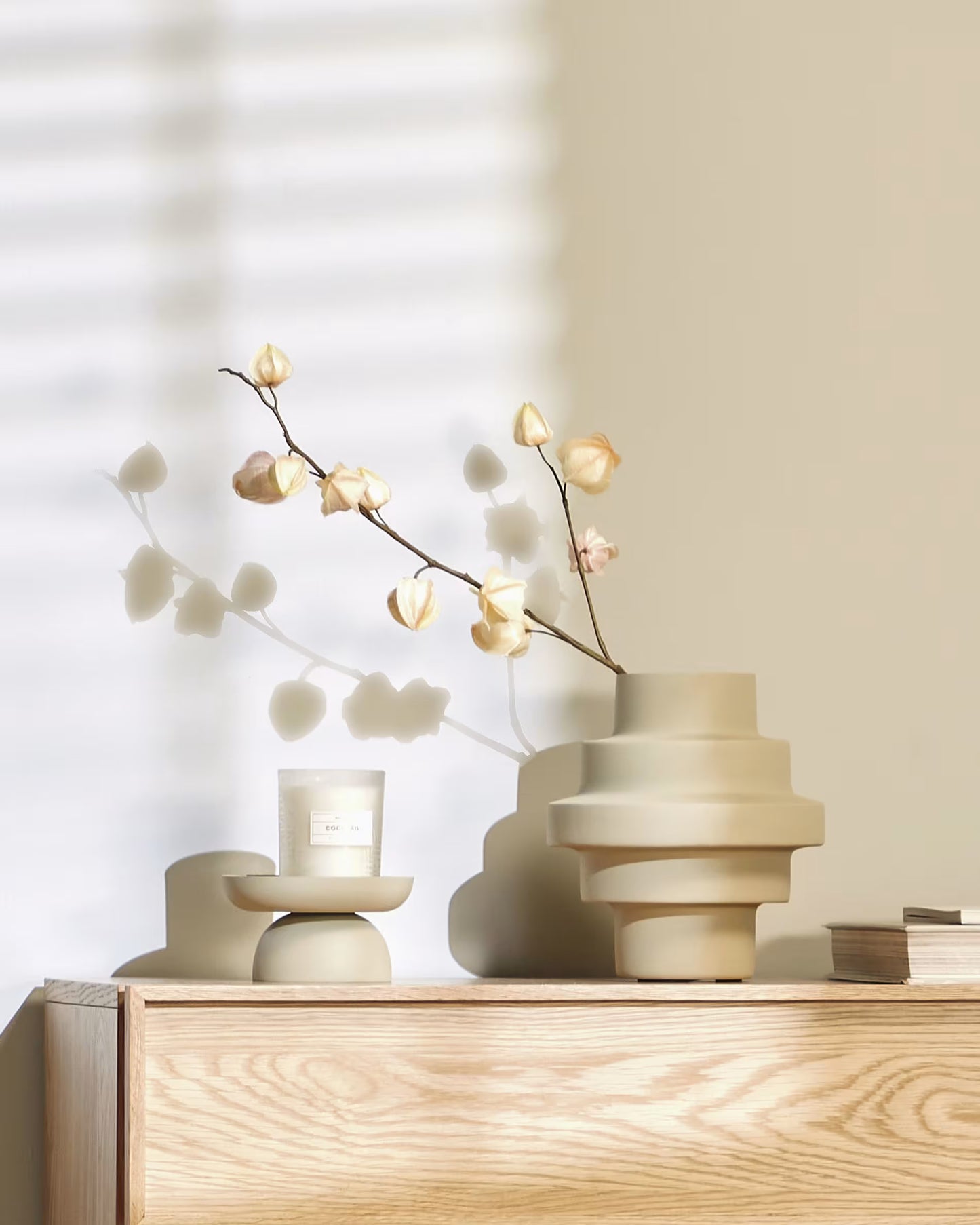 Vaso Velia beige