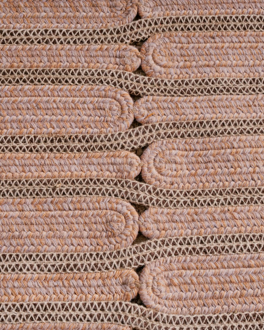 Tappeto Olivan 100% PET arancione chiaro 200 x 300 cm
