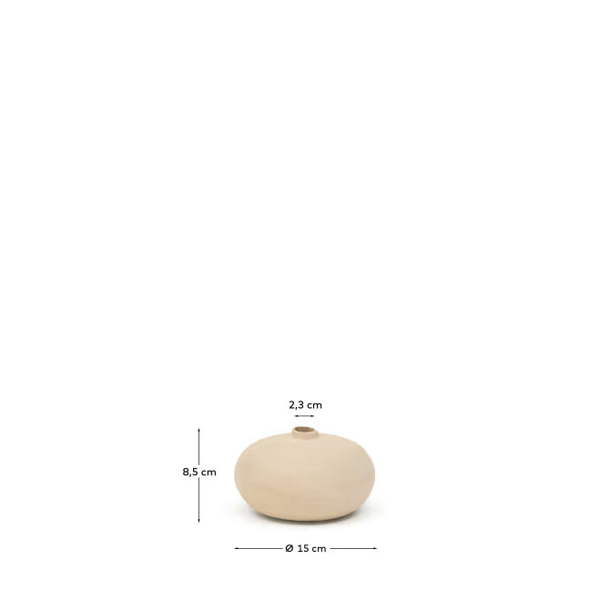 Vaso in cartapesta Nivala 8,5 cm