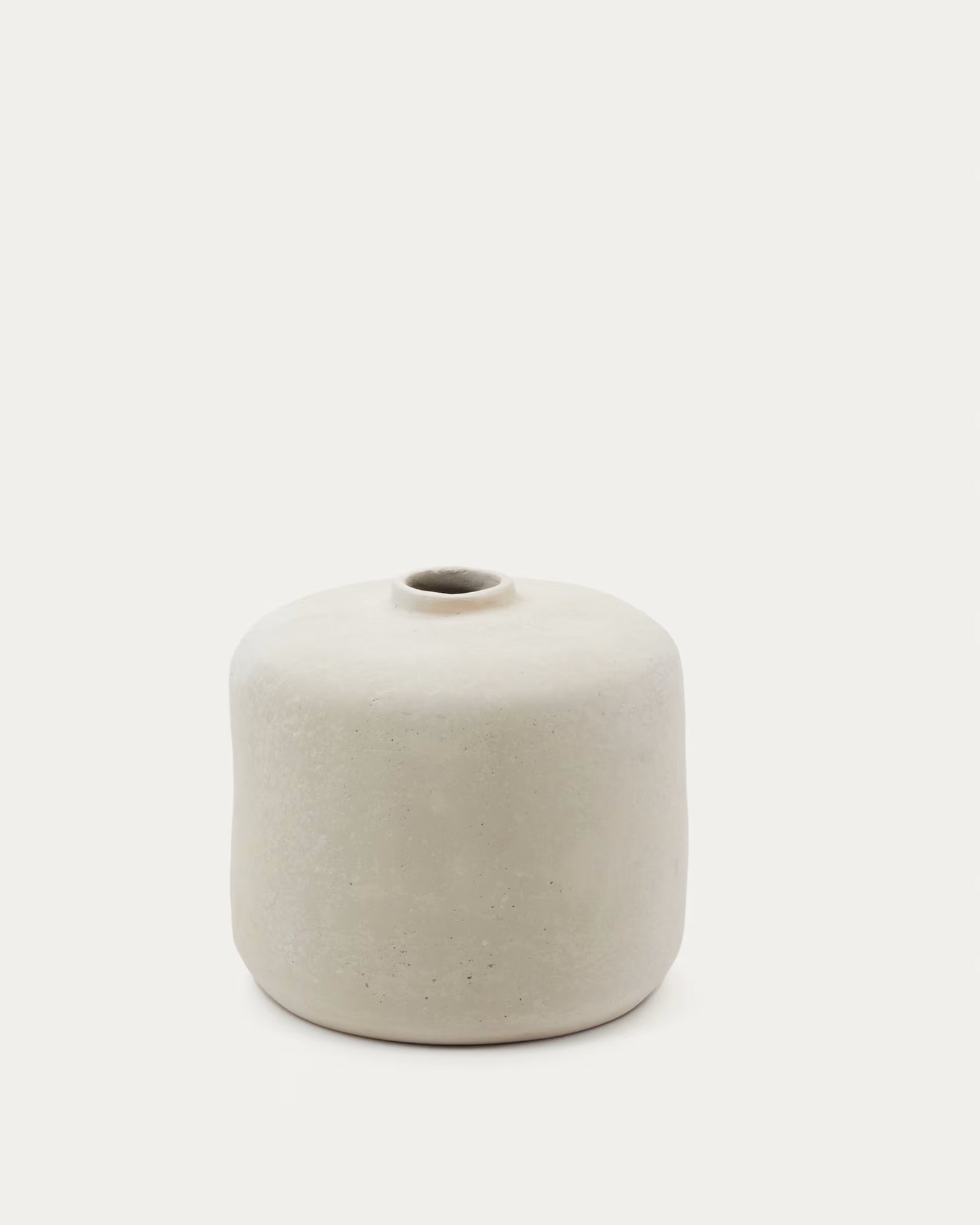 Vaso Serina in cartapesta bianca 36,5 cm