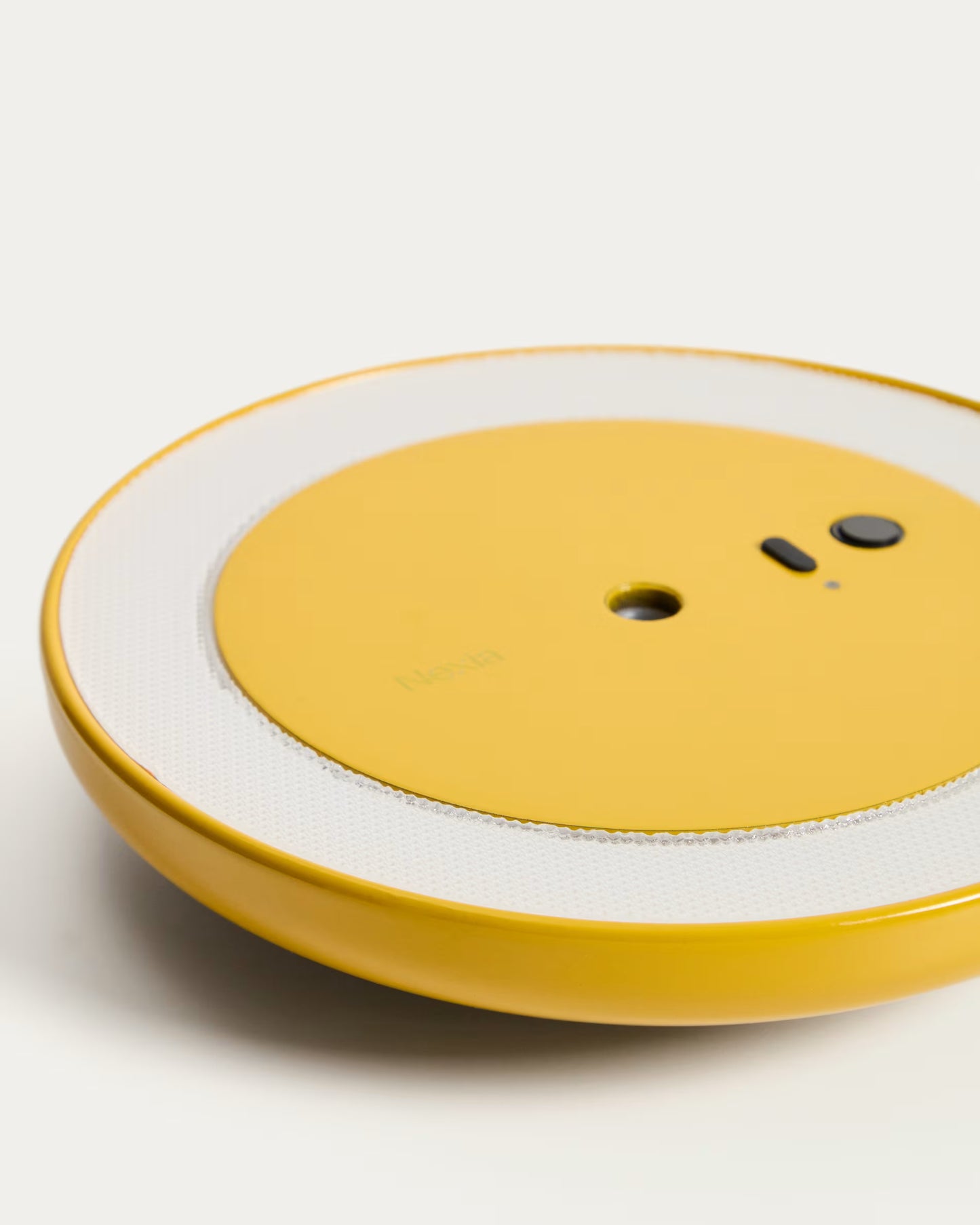 Lampada da tavolo portatile Porte in alluminio giallo