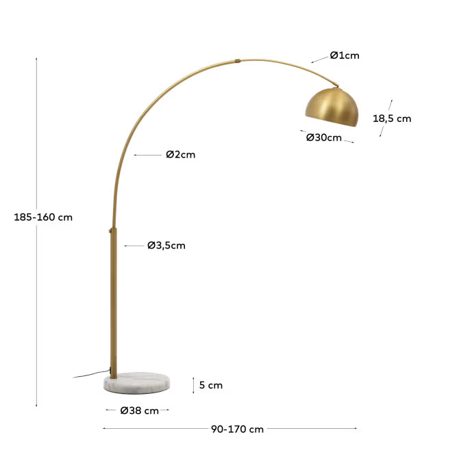 Lampada da terra Madali