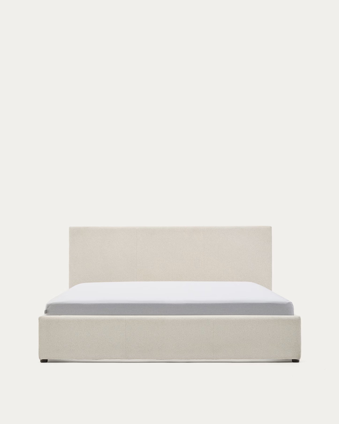 Letto con contenitore Nahiri 160 x 200 cm beige