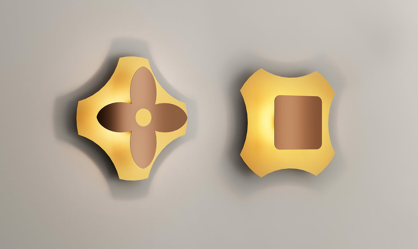 Lampada a parete ORNATO Modulo fiore “F“ Art. 2570
