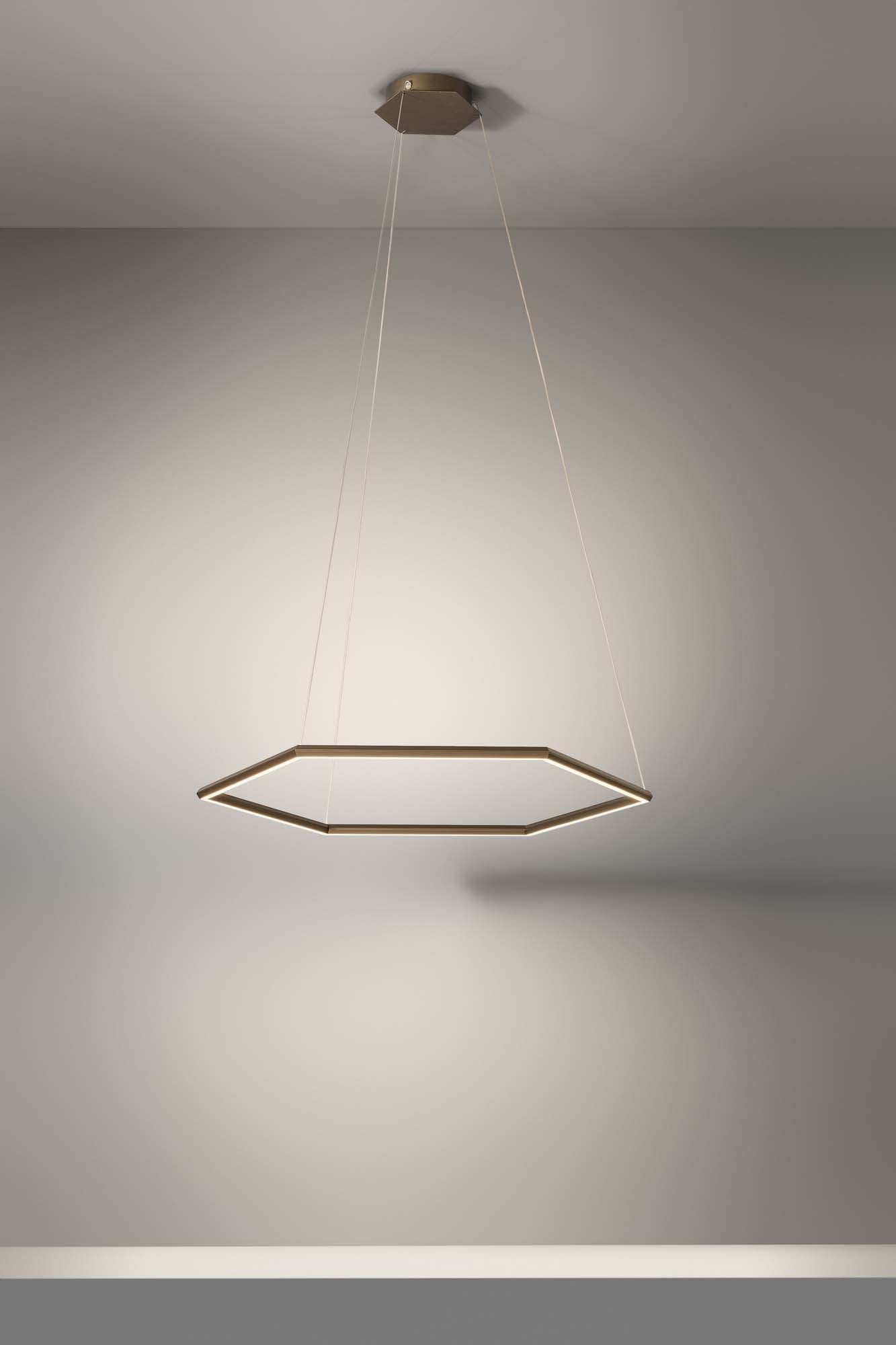 Lampada a sospensione POLY ESAGONO Art.9617
