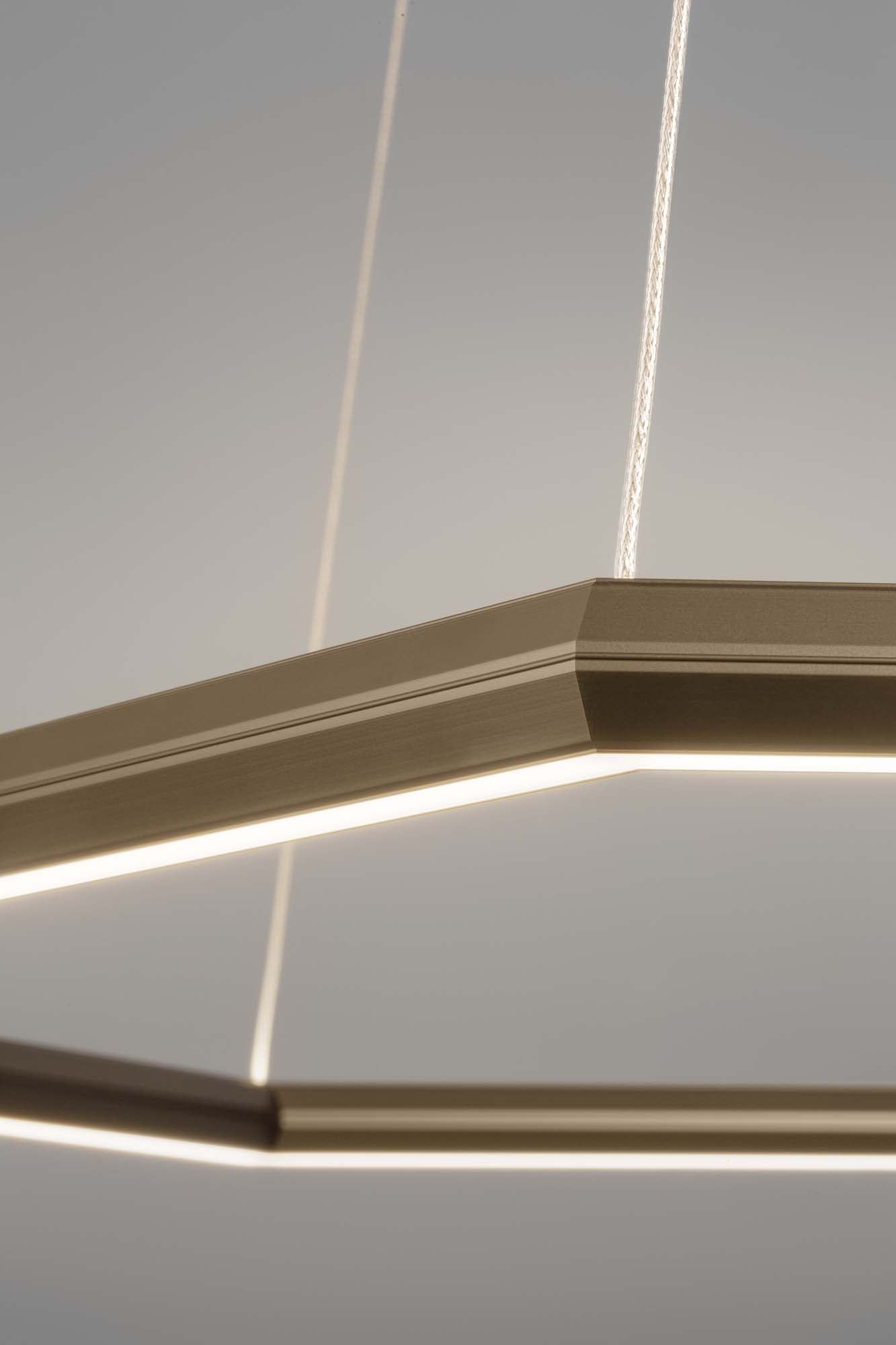 Lampada a sospensione POLY ESAGONO Art.9617