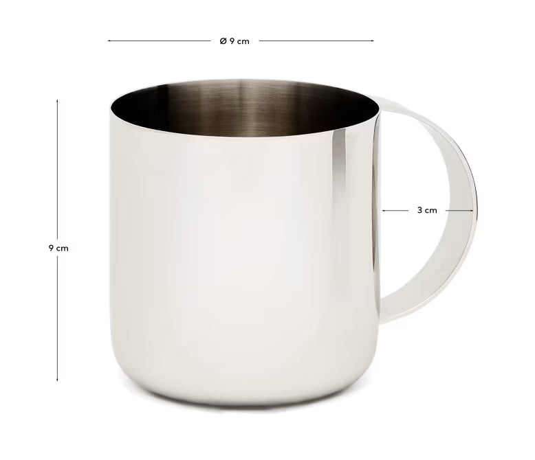 Tazza Nirela in acciaio inox