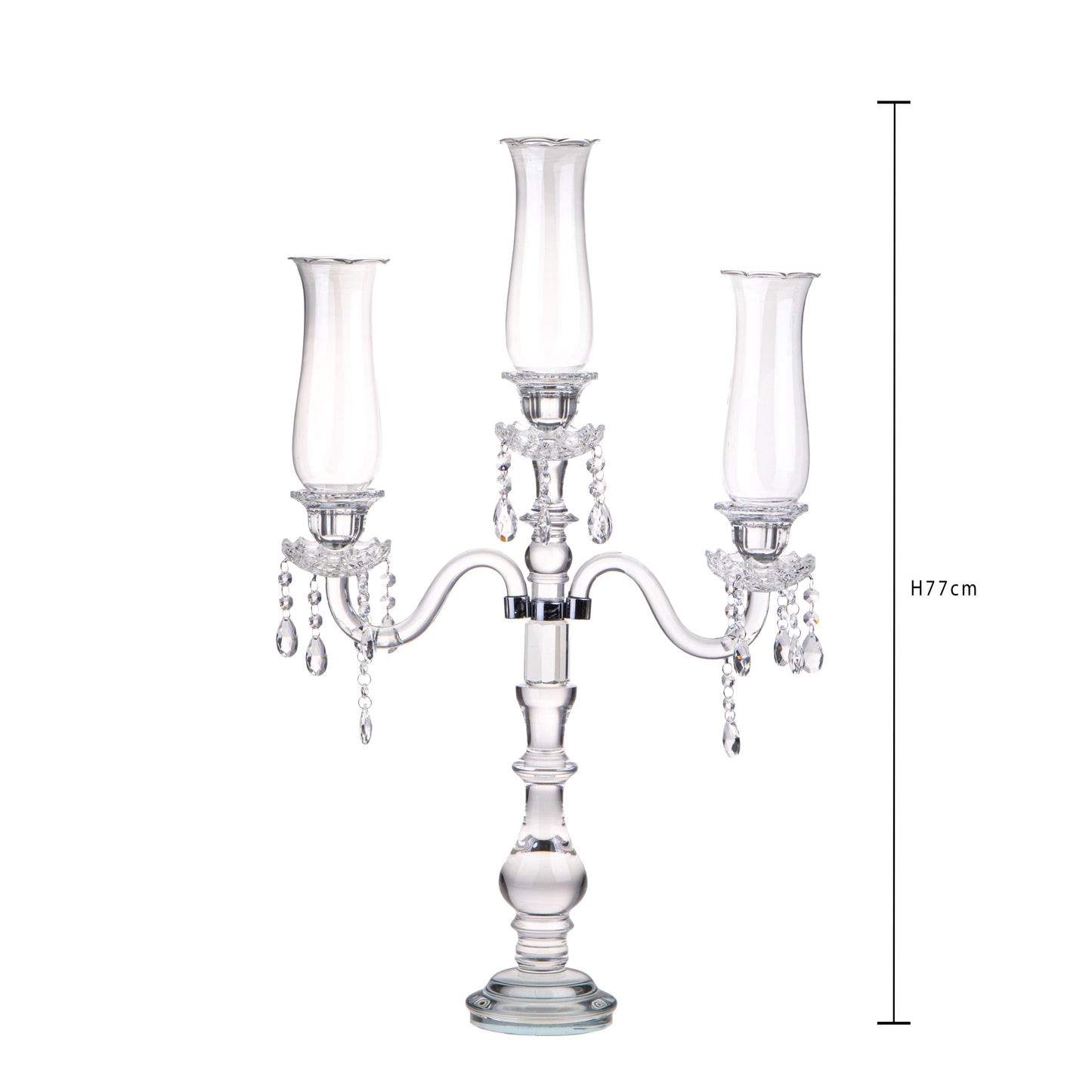 P/CANDELE X 3 C/PARAFIAMMA D.48XH.77 CM