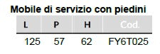 Mobile di servizio