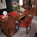 Scrivania con intarsio