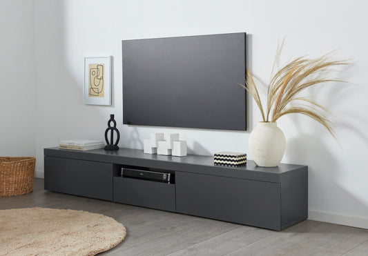 Porta TV ESSENTIAL 220 cm 2 anta 1 ribalta