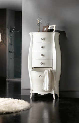 Cassettiera 4 cassetti