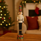 Soldatino  con stella in resina da 6 x5 x 22,5 h cm