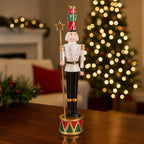 Soldatino  con stella in resina da 6 x5 x 22,5 h cm