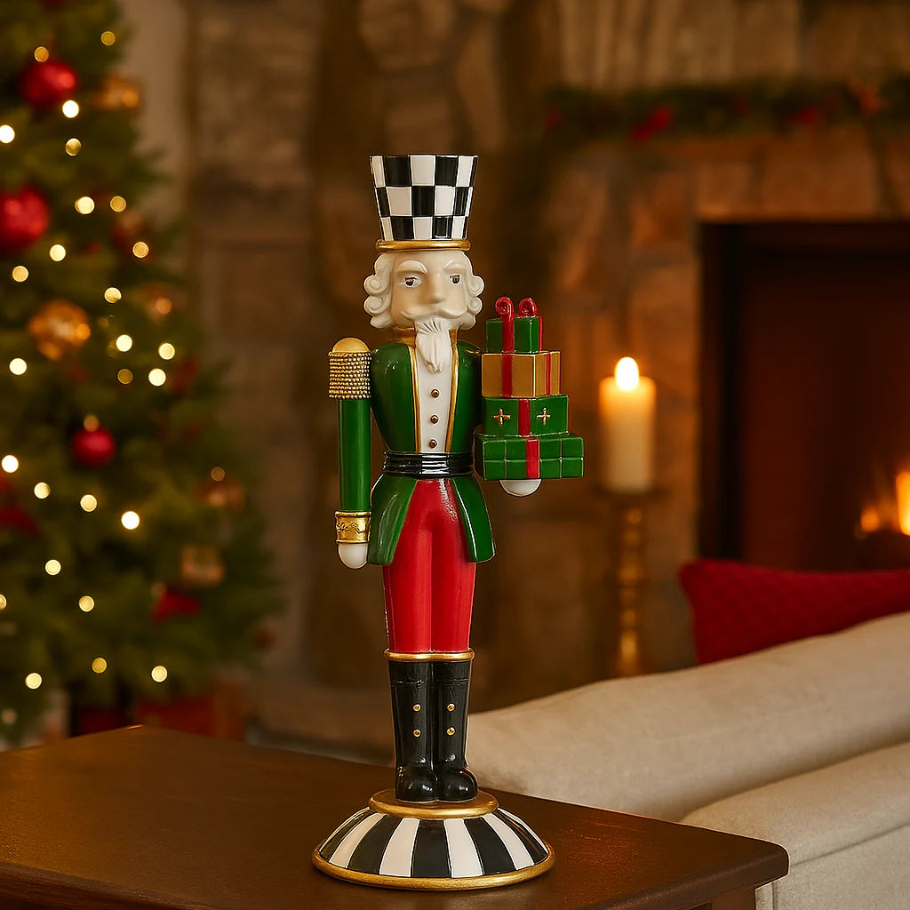 Statuetta decorativa Soldatino schiaccianoci  da 41 cm