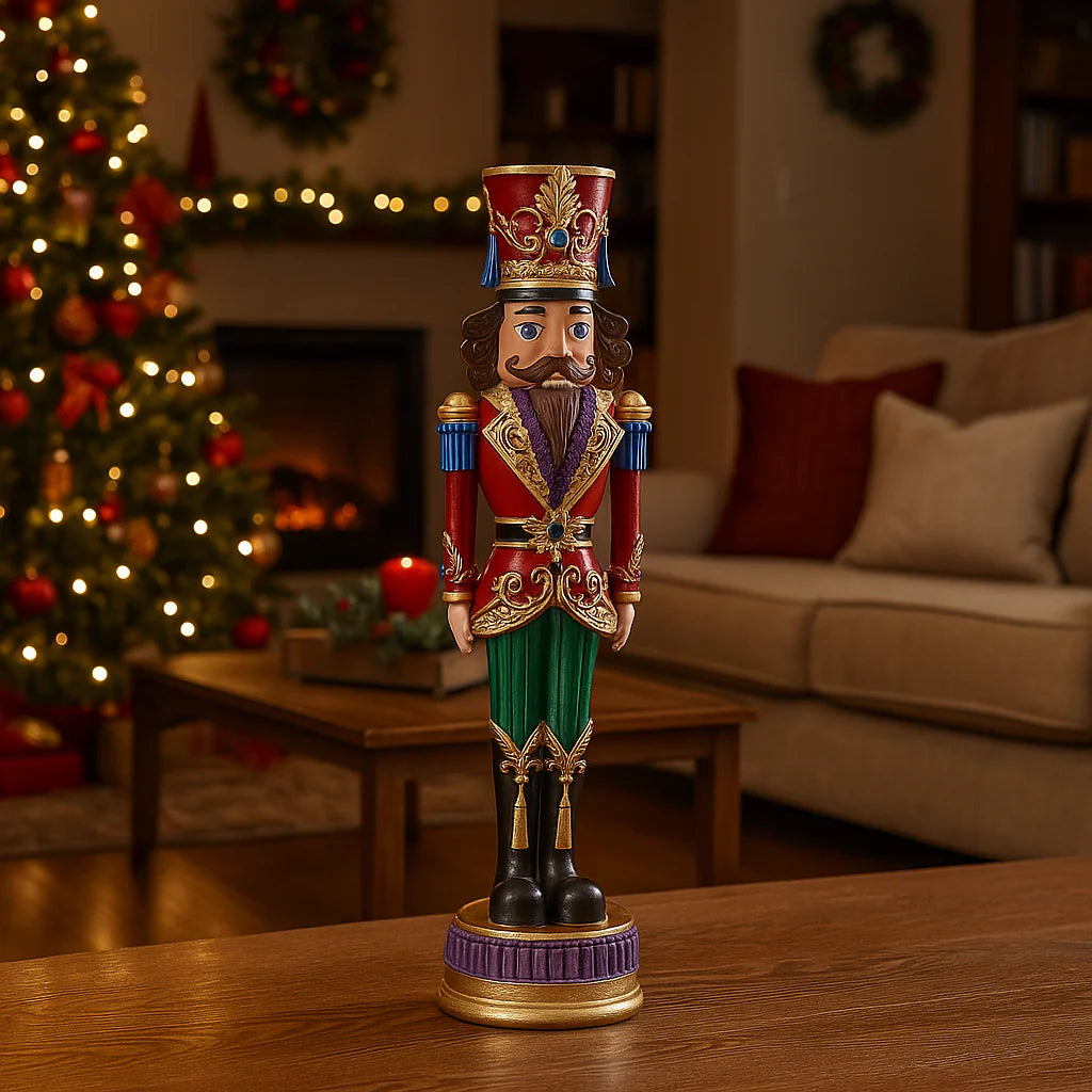 Statuetta di Soldatino Multicolor  con led da h 35 cm