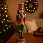 Statuetta di Soldatino Multicolor  con led da h 35 cm