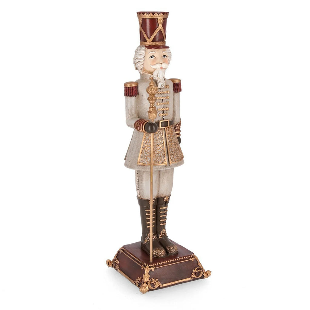 Statuetta schiaccianoci in poliresina Soldatino WALNUTS h 42 cm