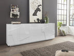 Credenza PING 220 cm 4 ante + 3 cassetti