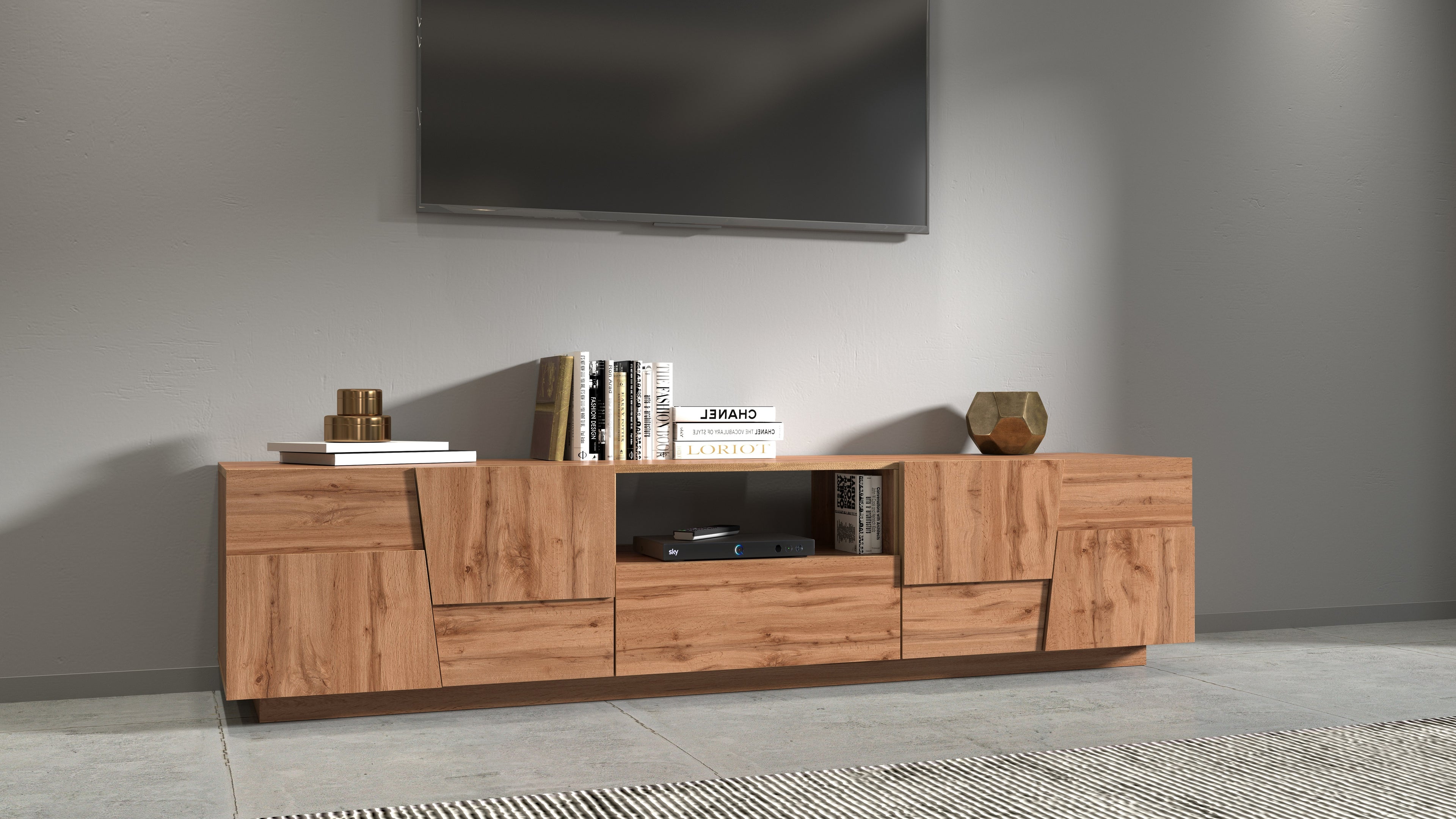 Porta TV PONGO da 220 cm