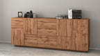 Credenza PONGO a 4 ante e 3 cassetti