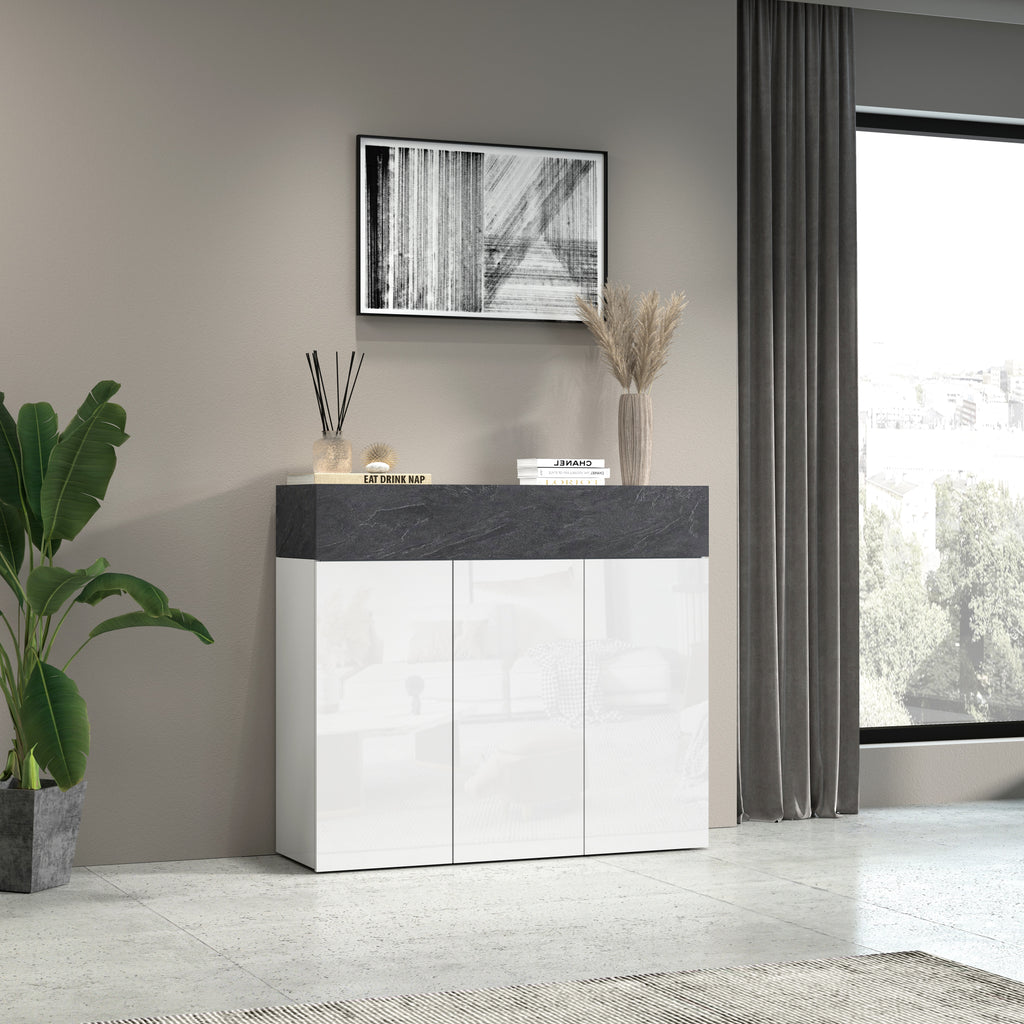 Scarpiera SAVONA a 3 ante e 1 anta a ribalta