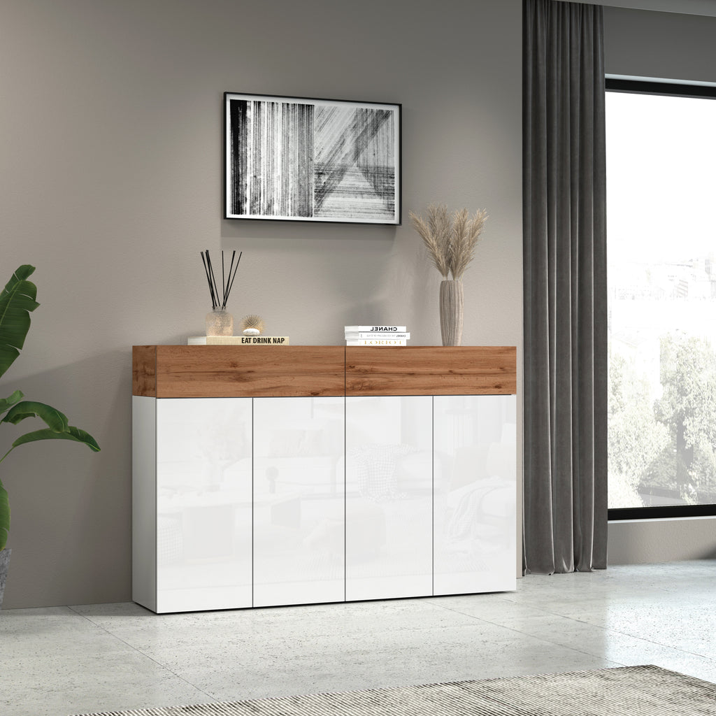 Scarpiera SAVONA con 4 ante e 2 ribalte