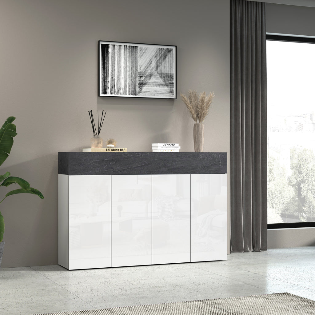 Scarpiera SAVONA con 4 ante e 2 ribalte