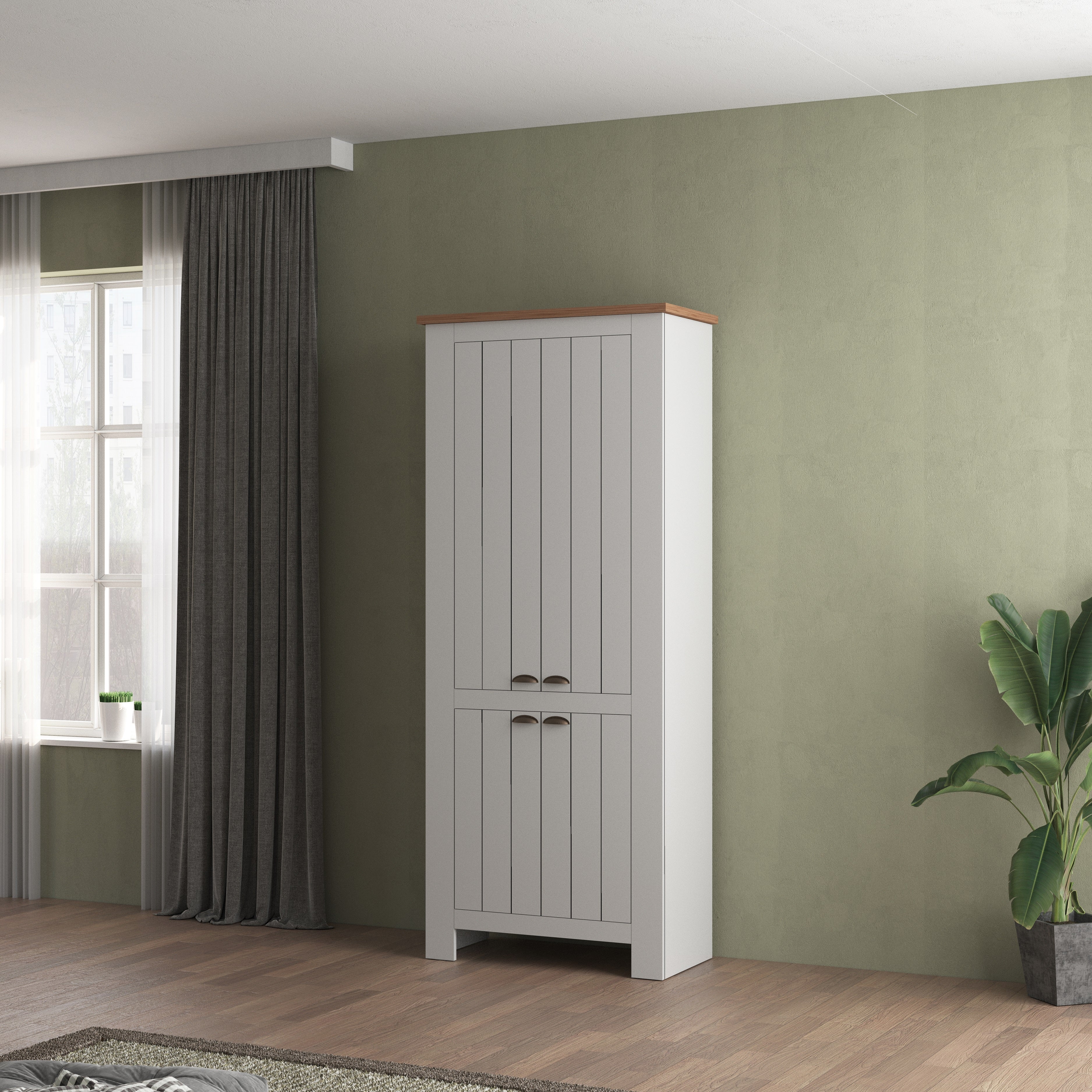 Armadio scarpiera FIGO a 4 ante battenti