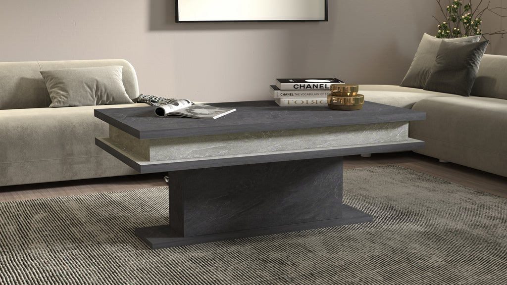 Tavolino da caffè LITTLE BIG DA 100 CM con LED