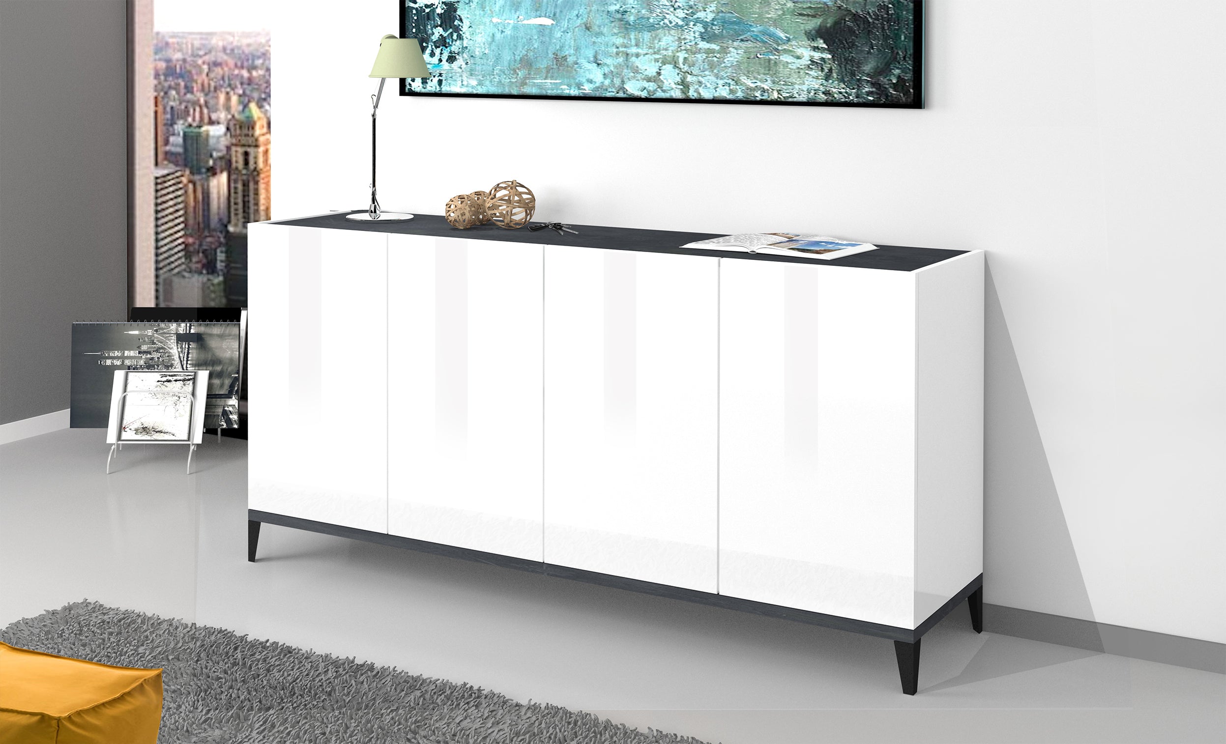 Credenza SUNRISE 4 ante da 160 cm