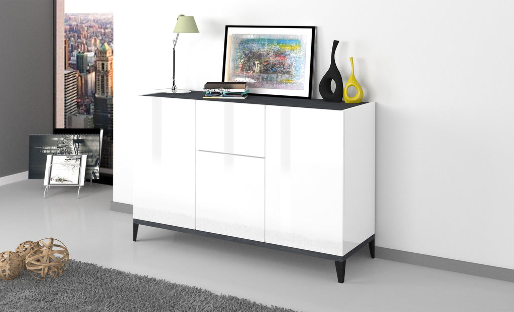 Credenza SUNRISE 3 ante + 1 cassetto da 120 cm