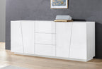 Credenza VEGA 220 cm 4 ante + 3 cassetti