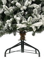 Albero  Slim innevato "LARES" 210 CM