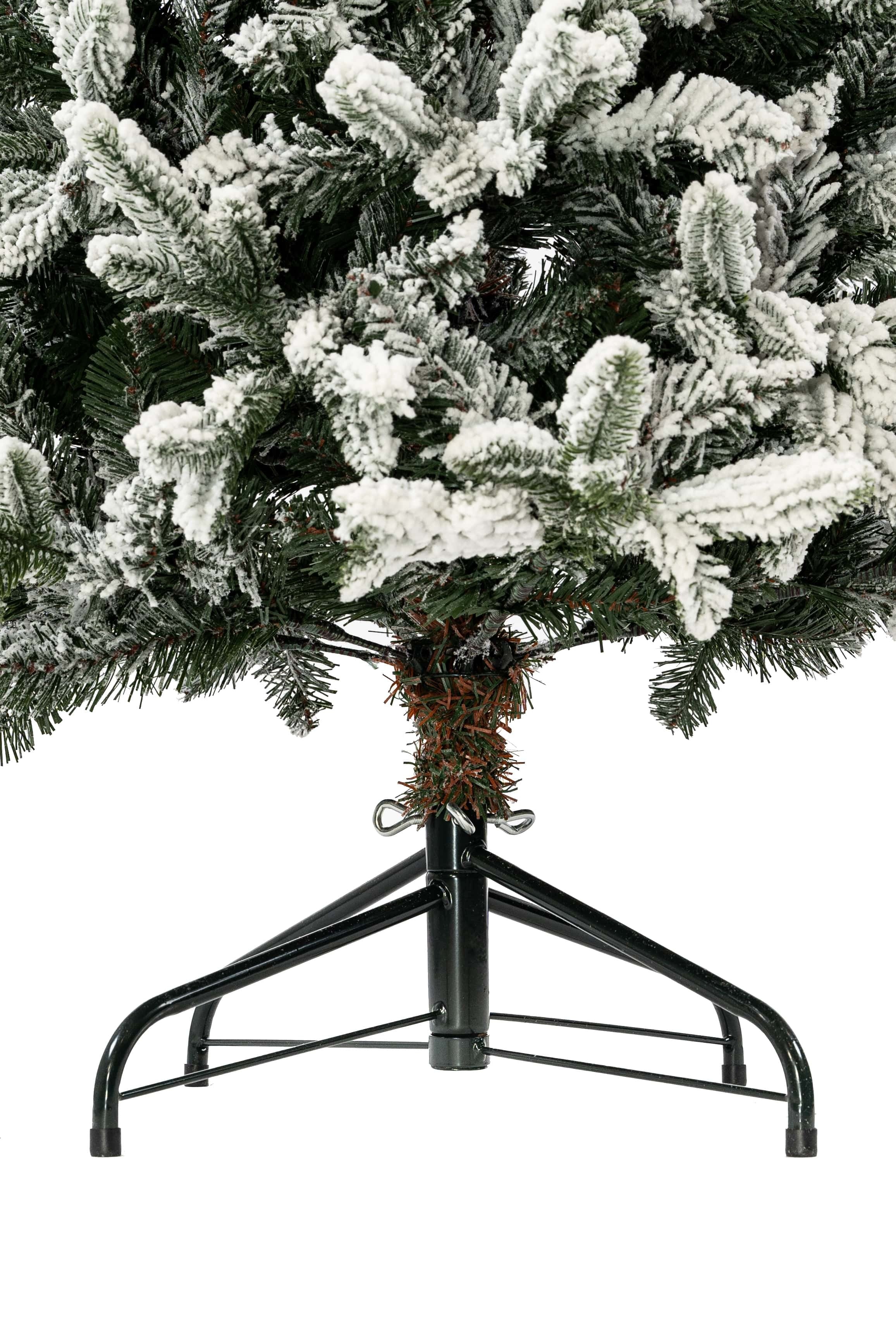 Albero  Slim innevato "LARES" 180 CM