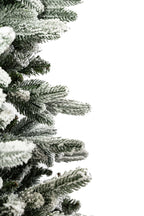 Albero  Slim innevato "LARES" 210 CM