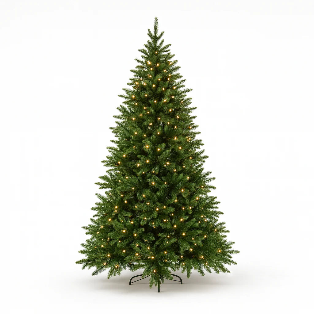 Albero di natale con Micro Led Incorporati CIMONE 100 % PE 180 cm