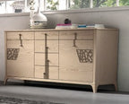 Credenza 2 ante 6 cassetti Art.6001