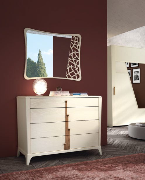 Specchiera legno traforo