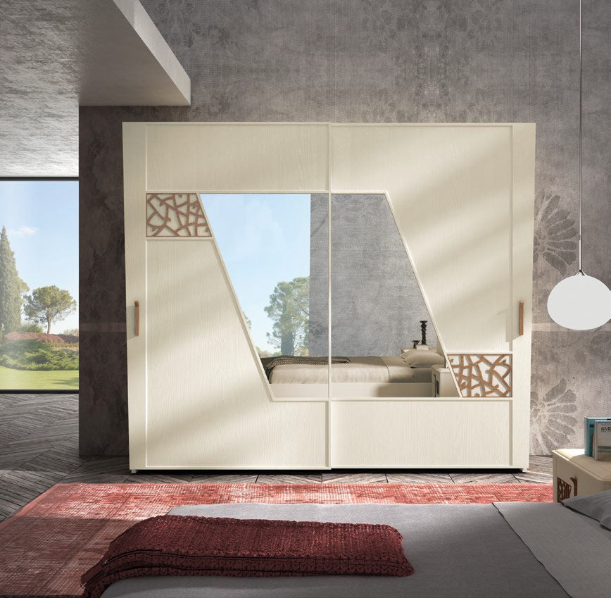 Armadio 2 ante specchi