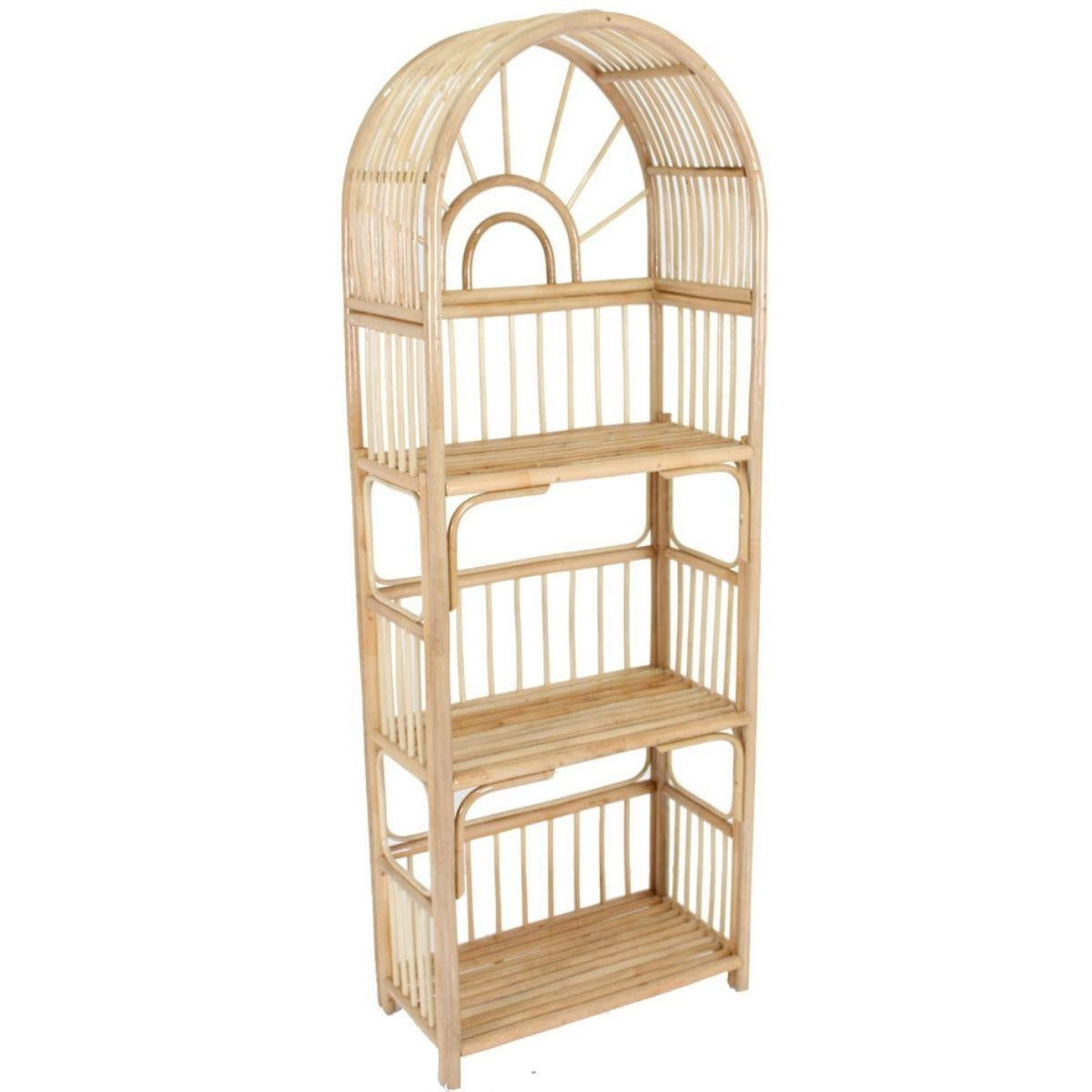 Libreria in rattan 65X35H180