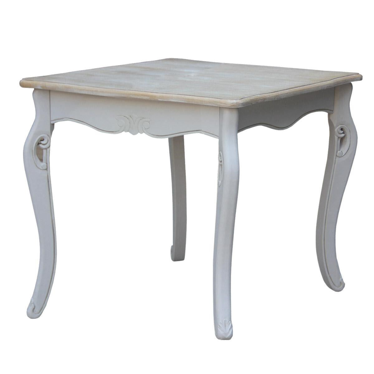 Tavolo quadrato in paulownia 80X80H79