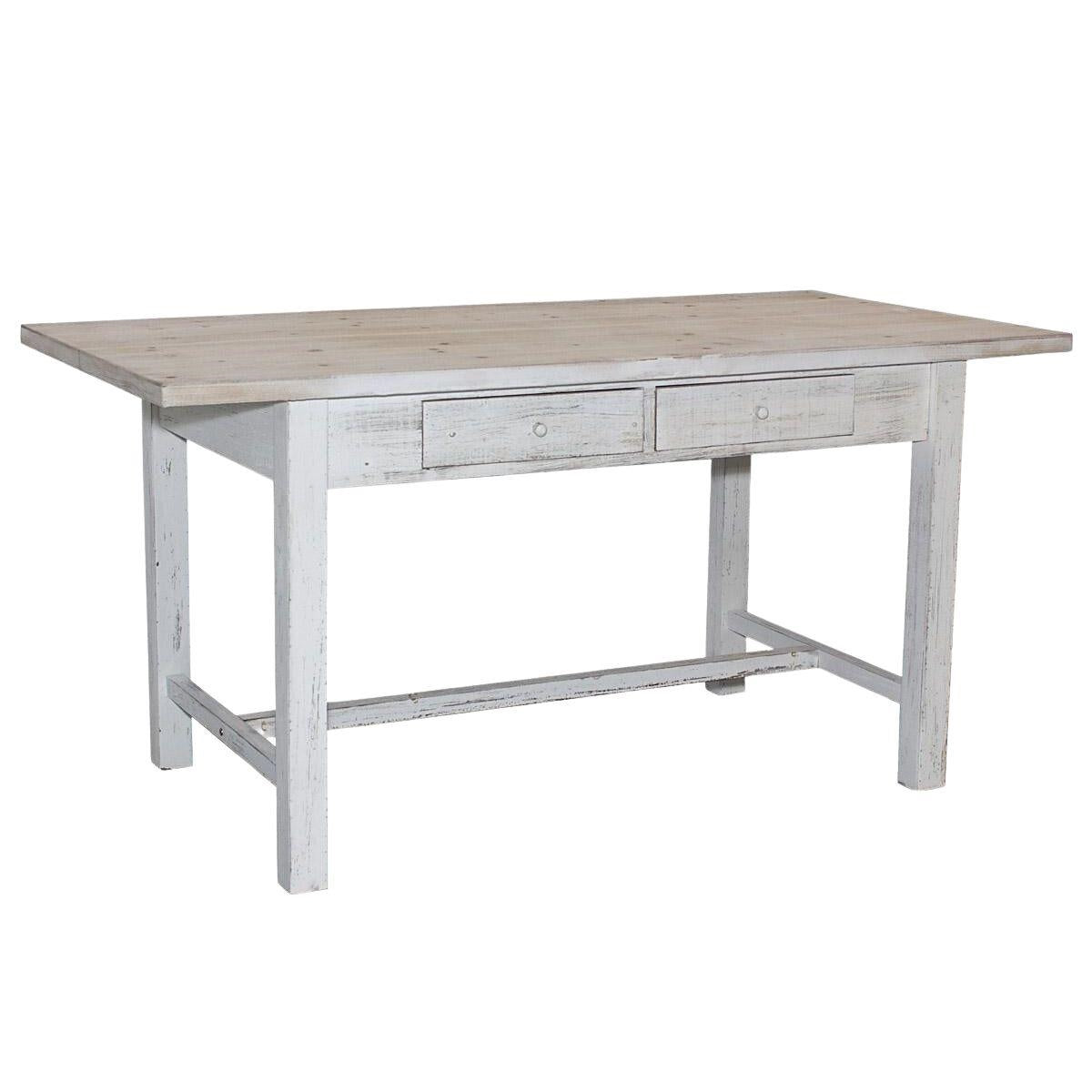 Tavolo da pranzo in abete 160X80H76