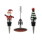 Set apribottiglie sommelier in acciaio inox per decorazioni natalizie