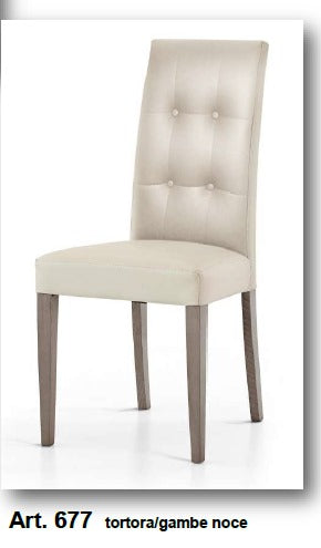 Sedia Art. 677 Ecopelle