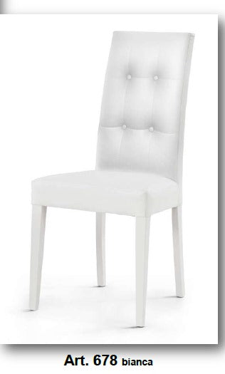 Sedia Art. 678 Ecopelle