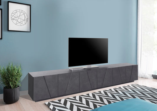 Porta tv PING 240 cm 6 ante battenti