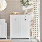 Mobile bagno con portabiancheria