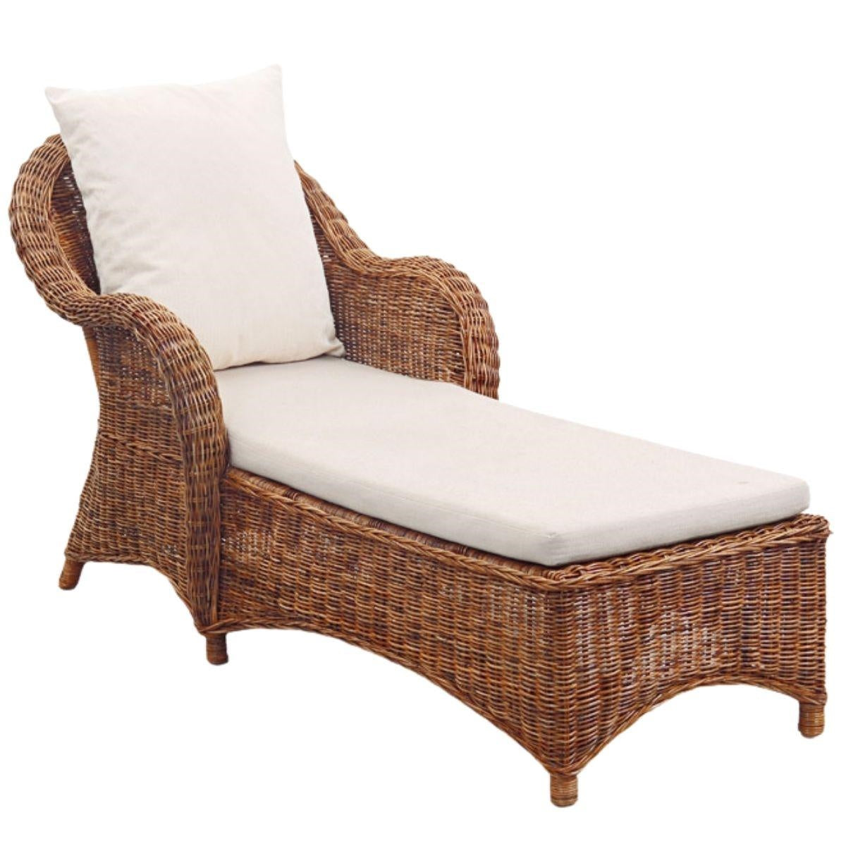 Poltrona chaise longue in pulut 160X70H87